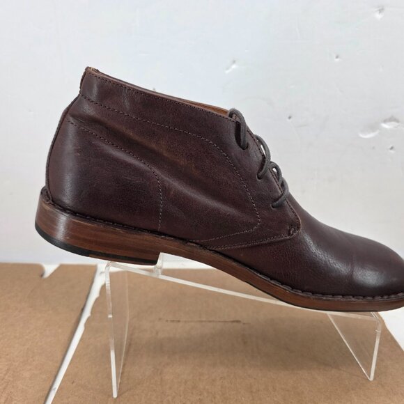 Frye Arden Brown Leather Lace-Up Chukka Ankle Lace up Boots US Men's 12 - Picture 6 of 10